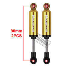 INJORA RC Car 2Pcs Built-in Spring 90/100/110/120mm Shock Absorber Damper For 1/10 RC Crawler Axial SCX10 90046 TRX-4 MST Redcat