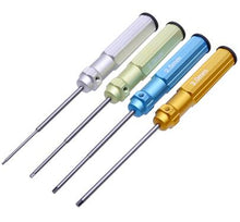 RC Tools 4 pcs hex screw driver set titanium plating hardened 1.5 2.0 2.5 3.0mm screwdriver For helicopter toys
