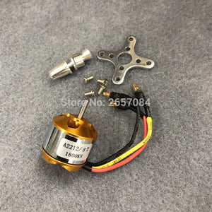 1pcs A2212 Brushless Motor 930KV 1000KV 1400KV 2200KV 2450KV 2700KV For RC Aircraft Plane Multi-copter Brushless Outrunner Motor