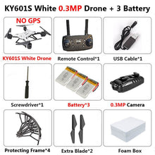 KY601G KY601S Professional Drone with Camera 4K HD 5G WiFi GPS FPV Remote Control Distance 2KM RC Quadcopter Helicopter Kid Toys