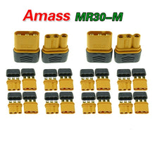 Amass Connector XT90S XT90-S Anti Spark XT30U XT60 XT90 MR30 XT60H Plugs Male Female FPV Drone Battery Connector
