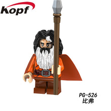 PG8160 Building Blocks Assemble Kits Sam Figures Lord Rings TV Drama Series Aragon Action Frodo Bricks For kids education Toys