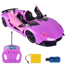 Remote Control Car - One Button To Open The Door Automatically Demonstrate - The 1:12 Remote Control Sports Car For Kids Gifts