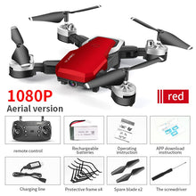 Drone 4K RC Quadcopter With Camera Foldable FPV Wifi Quadrocopter Wide Angle High Hold RC Helicopter Selfie Drone Professional