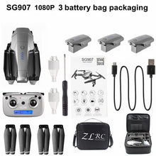 SSTI-VSG SG907 Pro GPS Drone with 4K HD Adjustment Camera Wide Angle 5G WIFI FPV RC Quadcopter Professional Foldable Dron E520S