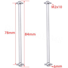 2pcs Steel Metal RC Car Drive Shaft Dogbone 61mm 63mm 70mm 77mm 84mm 86mm 89.5mm 101mm