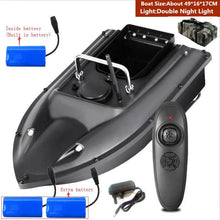 Free Bag Fixed Speed Cruise Function Remote Control RC Fishing Bait Boat 2 Motors 500M RC Nest boat finder With Dual Night Light