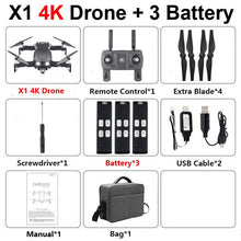 F8 Drone with 4K HD Camera Two-Axis Anti-Shake Self-Stabilizing Gimbal GPS WiFi FPV RC Helicopter Quadrocopter Toys CSJ X1