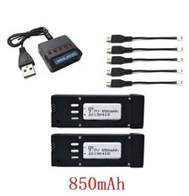 Upgraded 850mAH 3.7V Lipo Battery and 5pcs Charger for E58 JY019 S168 For RC Quadcopter Spare Parts 3.7v RC Drone Battery 721855