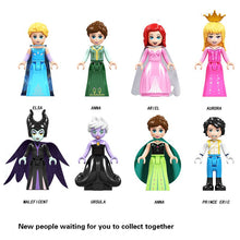 316pcs Dream Princess Elsa's Ice Castle Princess Elsa Anna Olaf Building Blocks Bricks Model Kit Toys Gifts 41062