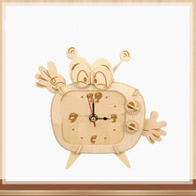 3D Smooth Wooden Clock Blocks for Children Kids Educational Toys DIY Assembly Model Clock Kit Toys Gift for Children Adult Teens