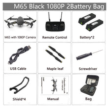 M65 RC Drone with 4K HD Camera FPV WIFI Altitude Hold Function Selife Dron Folding Quadcopter Vs E58 SG106 M69 Drones