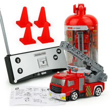2019 NEW Childrens RC Fire Engine Remote Control Fire Truck With Tank/Ladder Flashing Light