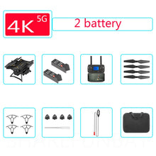 Drone GPS KY601G 4K Drone Portable Folding HD 5G WIFI FPV Positioning RC Airplane Quadcopter remote control distance 2km Dron