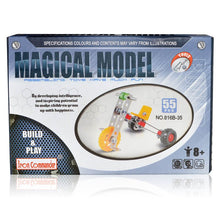 10 Types Magical Model Building Kit Construction Metal Assembly Set 3D Stainless Steel Block Toys For Boys Christmas Gift