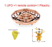 Mini Flying UFO RC drone Infraed Hand Sensing Helicopter Anti-collision Aircraft Flayaball Induction Quadcopter dron Kids Toys