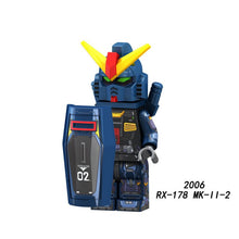 Single Sale Super Heroes Star Wars 2002 GUNDAM RX-78-1 Mini Building Blocks Figure Brick Toy kids gift Compatible Legoed Ninjaed