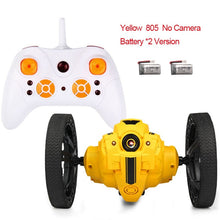 RC Bounce Car Toys 805 Jumping 805A with WIFI FPV Camera Stunt Car Flexible Wheels Rotation LED Night Light RC Robot Car