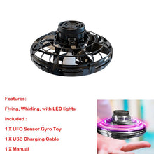 Mini Drone UFO Sensor Gyro Toy Personality Especially Creative Added Interest Kids Rechargeable Induction Lighting Toys Gift