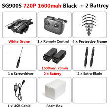 SG900-S SG900S GPS Foldable Profissional Drone with Camera 1080P HD Selfie WiFi FPV Wide Angle RC Quadcopter Helicopter Toys F11