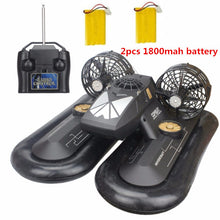 Amphibious Transport Dock Remote Control Hovercraft RC Boat Hovership 2.4G 6CH Work On Water 3pcs Battery Best Gift Toys For Kid