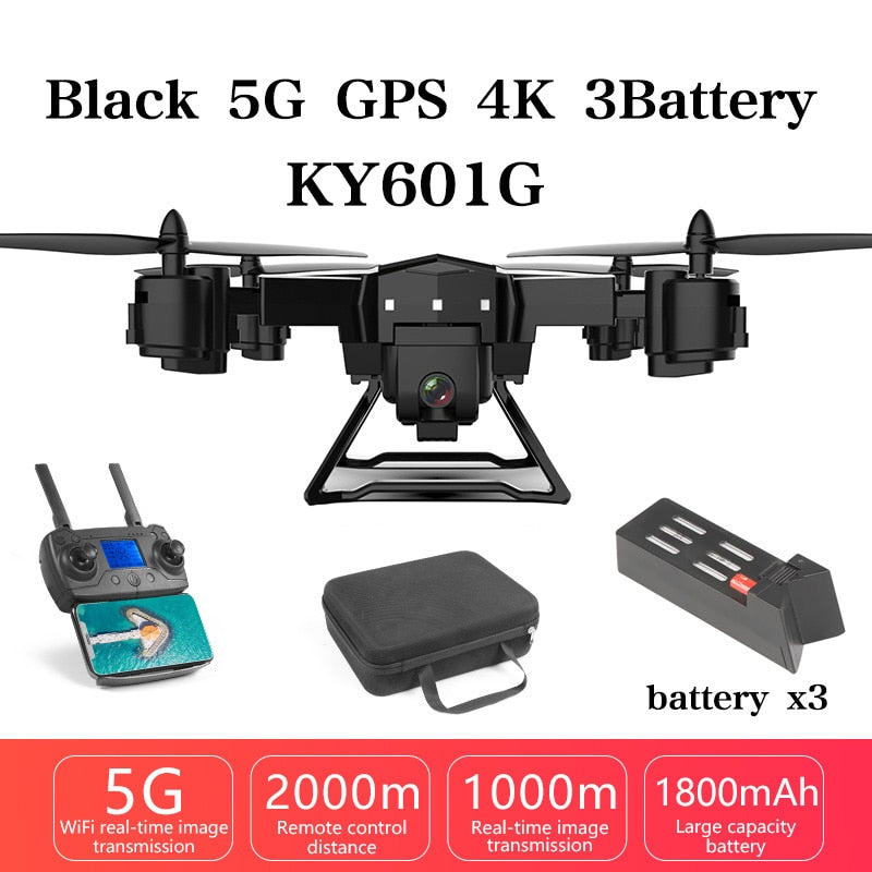 KY601G drone GPS 4K HD camera 5G WIFI FPV drone 20 minutes profession Quadcopter Quadrocopter control distance 2000m