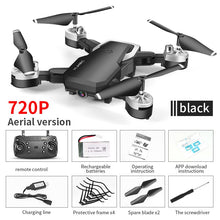 Drone 4K RC Quadcopter With Camera Foldable FPV Wifi Quadrocopter Wide Angle High Hold RC Helicopter Selfie Drone Professional