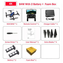 MJX Bugs 4W B4W Brushless RC Drone with Camera 4K 5G WIFI FPV GPS Ultrasonic Optical Flow Positioning Drone Foldable Quadcopter