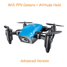 S9HW Mini Drone With Camera S9 No Camera RC Quadcopter Foldable Drones Altitude Hold RC Quadcopter WiFi FPV Pocket Dron VS CX10W
