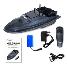 Flytec V007 Intelligent 500m Control Fishing Finder Bait RC Boat Fishing Boat 4.8km/h Double Motor with LED Boat Searchlight