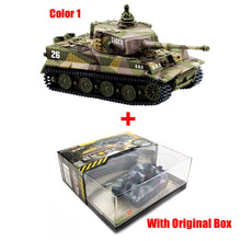 14CH 1:72 RC Tank Toy Great Wall 2117 Remote Control Tank Mini Tiger Battle Tank Toy Best Christmas Gift for Kids