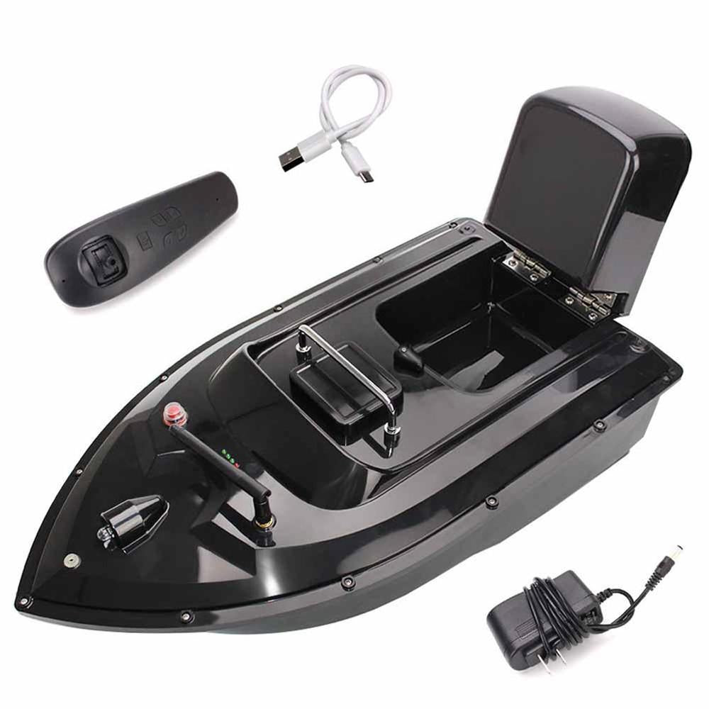 500m rc Fishing Bait Boat RC Fish Finder Rowing Nesting Ship Hook Boat Automatic Single Warehouse Speedboat Toys EU/US/UK Plug