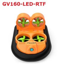 GV160 2 In 1 RC Boat Hovercraft Ground Effect Vehicle Toy LED/FPV 2.4G 7CH High Speed Effect Anti-Crashed RC Car Kid Toy
