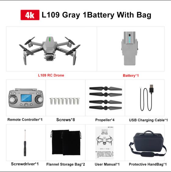 5G WIFI 1000M FPV GPS With 4K HD Camera 3-Axis Stable Gimbal 25 Mins Flight Time RC Drone Quadcopter RTF Brushless Motor