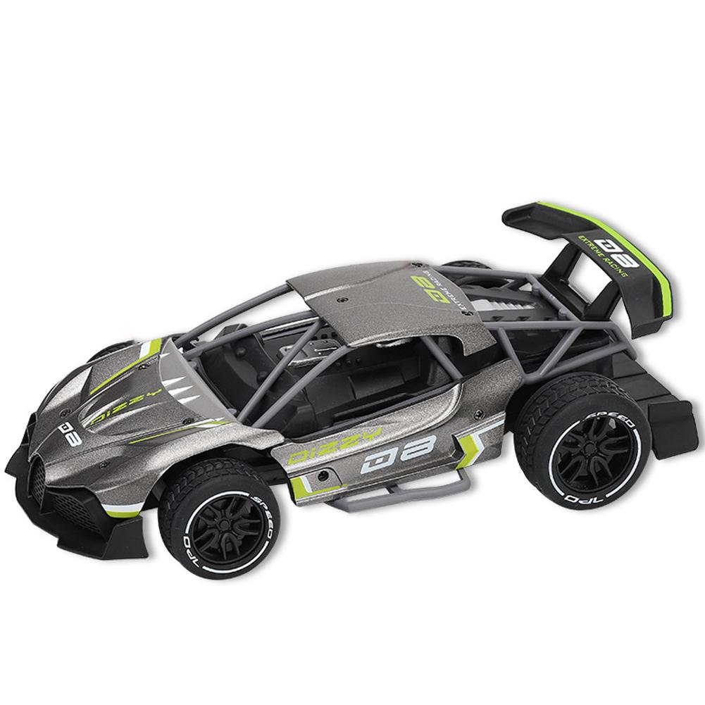 Remote Control Car 2.4G Alloy 4-Channel 2-Wheel Off-road Vehicle Rechargeable 1:16 Drift High-speed Car Toy