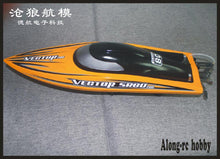 Vector SR80 Pro 44mph Super High RC Remote Control Speed Boat Auto Roll Back Function Metal Hardwares 798-4P PNP or ARTR