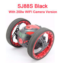 New Upgrade version Jumping Bounce Car SJ88 RC Cars 4CH 2.4GHz Jumping Sumo RC Car W Flexible Wheels Remote Control Robot Car