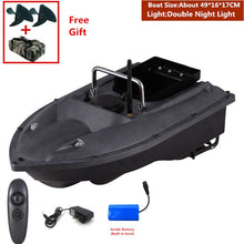 New Function Fixed Speed Cruise Remote Control Fishing Finder Boat 1.5KG 500M Dual Night Light Lure Fishing Smart RC Bait Boat