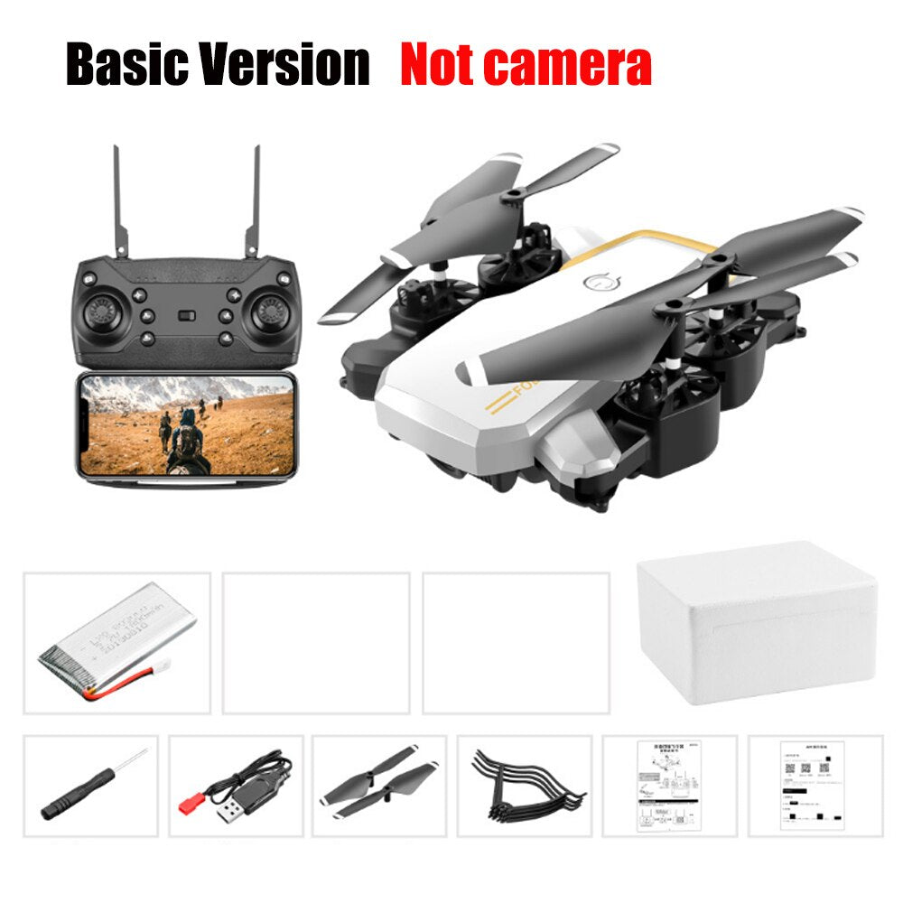LF609 Drone 4K With HD Camera WIFI 1080P Dual Camera Follow Me Quadcopter FPV Professional Drone Long Battery Life Toy For Kids