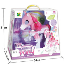 Creative Remote Control Horse Unicorns Robot Cute animal Intelligent Induction Electric Model Pet robotics Educational Kids toys
