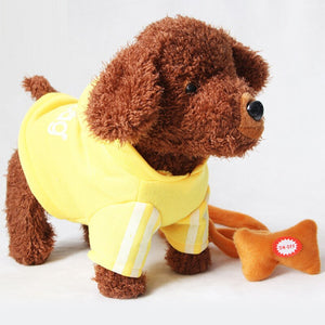 120 Songs Ancient Poetry Pet Music Plush Toy Dog Walking Smart Machine Leash Dog Children Gift Birthday Gift