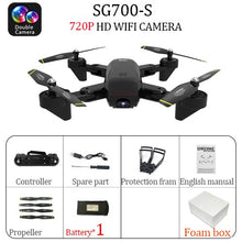 дрон 4K SG700 S mini Drone dron helicopter Remote Control 4CH WiFi Optical Flow Dual Camera Quadcopter Drones