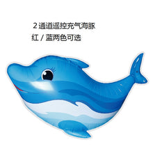 Remote Control Flying Shark Toy Clown Nemo Fish Balloons Inflatable Helium RC Air Plane UFO Flash LED Airplane Dolphin Animal