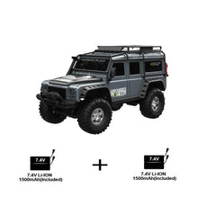 ZP1001 1/10 2.4G 4WD Rc Car 2 Battery HB Toys Proportional Control Retro Vehicle w/ LED Light RTR Model Remote Control Kid Toys