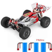 Wltoys 144001 1/14 2.4G RC Buggy 4WD High Speed Racing RC Car Vehicle Models 60km/h RC Racing Car 550 Motor RC Off-Road Car RTR