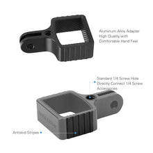 Sunnylife OSMO Pocket Aluminium Adatper Mount Gimbal Expansion Bracket with Tripod For DJI Selfie Tripod Bycle Car Sucker Clamp Accessories 