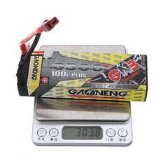 Gaoneng 7.4V 6500mAh 100C 2S Lipo Battery T Plug for RC Car