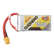 Gaoneng GNB 11.1V 1550mAh 100C 3S Lipo Battery XT60 Plug for GEPRC CineRun HD3 3 Inch FPV Racing Drone