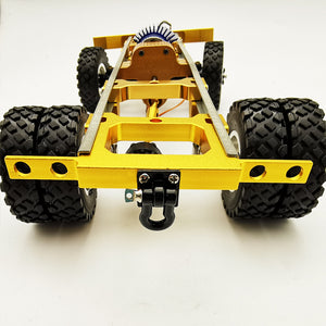 1/16 Upgraded Metal RC Car Chassis Unassembled Kit for Off-Road Truck Vehicles DIY Parts 