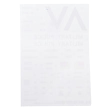 HG P408 1/10 RC Car Model Spare Parts DIY Stickers Decals Sheet for Desert Yellow Body Accessory 